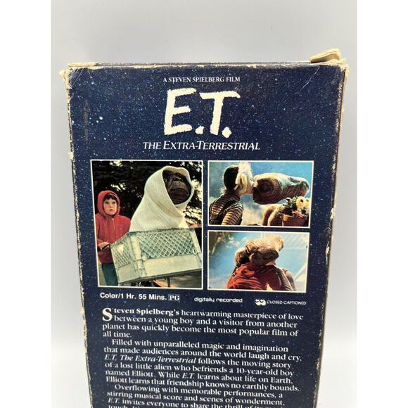 E.T. The Extra Terrestrial VHS 1988 - Picture 5 of 9